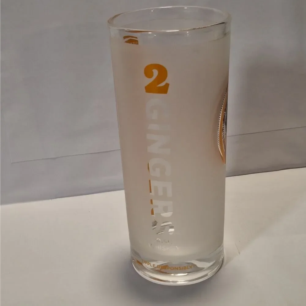 2 Gingers Whiskey Glass with Recipe